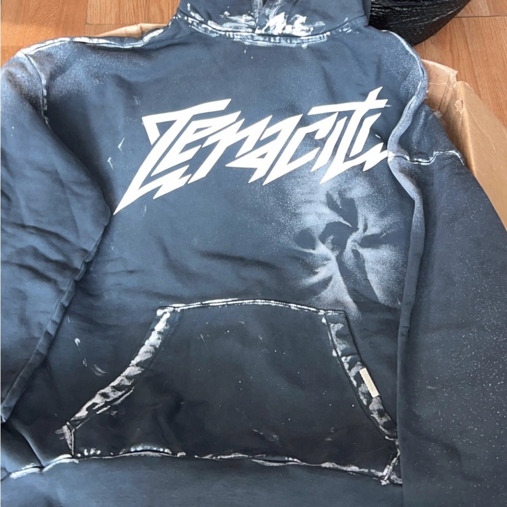 Graphic Hoodie with Bold Text